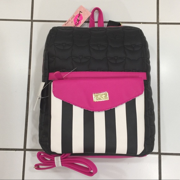 Betsy Johnson 2 In 1 Backpack Set - Picture 2 of 8